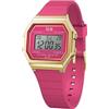 Ice-Watch - ICE digit retro Raspberry sorbet - Orologio rosso da Donna con Cinturino in plastica - 022050 (Small)
