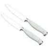 BRANDANI Set 2 Coltelli Bistecca Bianchi
