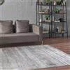 HAMID - Tappeto contemporaneo in lana delle Alpes, morbido tappeto moderno, grande tappeto in lana per soggiorno, camera da letto, soggiorno (Grigio Beige, 230 x 160 cm)