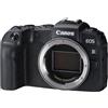 Canon EOS RP mirrorless Full-Frame nera, body (26,2 Mp, 5 fps, processore Digic 8, video 4K UHD, Dual pixel CMOS AF, Display touchscreen orientabile da 7,5 cm, Wi-Fi, Bluetooth)
