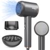 DEWILY Phon Capelli Professionale 1800W Asciugacapelli, Phon con Diffusore e Concentratore, 4 Livelli di Riscaldamento e 2 di Ventola, Potente Hair Dryer Piccolo per Viaggi e Saloni Domestici