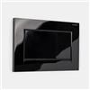 GEBERIT Placca doppio tasto Geberit nero profili opachi - Sigma20 square