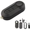 kuyuansu 3 Pulsanti Guscio chiave Per Fiat 500 Punto Ducato Stilo Panda SIP22 Lama
