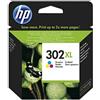 hp Cartuccia inkjet alta resa 302XL HP 3 colori F6U67AE