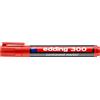 edding Marcatore permanente edding 300 punta conica 1,5-3 mm rosso 4-300002