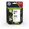 hp Cartuccia inkjet 303 - 2 pack/tri-color HP 3YM92AE