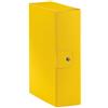 esselte Cartelle portaprogetti Esselte C30 EUROBOX dorso 10 cm presspan biverniciato giallo - 390330090