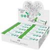 faber-castell Gomma bianca Faber Castell ERASURE PVC free e dust free - 187250