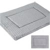 Vejaoo Letto per cani, Cuscino lavabile reversibile, Tappetino morbido peluche per cuccioli, Materasso Memory Foam per cani di piccola taglia media e prevenire la cattura di stuoie per gatti XZ016