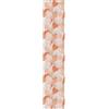 Ambiance Sticker Carta da parati in tessuto non tessuto pre-incollato Rotolo Wallpaper Art Modern Foglie di Monstera Arancione Adesivo Decorativo, 1 rotolo di altezza 300 x larghezza 60 cm