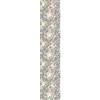 Ambiance Sticker Carta da parati in tessuto non tessuto pre-incollato Rotolo Wallpaper Fiori Vintage Rosa Peonie Grigio Adesivo Decorativo - 1 rotolo di altezza 300 x larghezza 60 cm