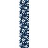 Ambiance Sticker Carta da parati in tessuto non tessuto pre-incollato, rotolo da carta da parati scandinava, fiori Champe, blu e bianco, adesivo decorativo, 1 rotolo di altezza 300 x larghezza 60 cm