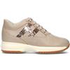 HOGAN - INTERACTIVE Sneaker donna zenzero in pelle