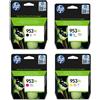 HP 953XL Nero Ciano Giallo e Magenta 3HZ52AE confezione da 4 Cartucce Originali