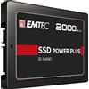 ‎EMTEC EMTEC Disque SSD X150 Power Plus 2To (2000Go) - S-ATA 2,5" 2 TB