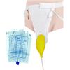 Orinatoio Portatile Donna Syraith, Imbuto In Silicone Con Tubo 40cm E Sacchetto 1500ml, Pipì In Piedi Per Viaggi, Campeggio, Festival