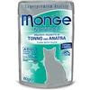 Monge Natural Superpremium Cotti a Vapore con Tonno e Anatra - Monge - Natural Superpremium Cotti a Vapore con Tonno e Anatra - 80GR
