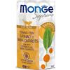 Monge Supreme Kitten Pezzetti di Tonno con Spinaci e Carote Baby - Monge - Supreme Kitten Pezzetti di Tonno con Spinaci e Carote Baby - 80GR