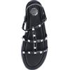 4us Paciotti Sandali a T con fascette frontali decorate