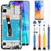 LADYSON Display per Huawei P Smart 2019 Schermo LCD Maimang 8 Display Enjoy 9S Schermo LCD Touch Screen Digitizer Assembly Parti di Ricambio(6.21 Nero con Cornice)