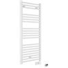 Lazzarini Termoarredo Scaldasalviette Elettrico Lazzarini E-Bormio 1200X500 500W Bianco - 389950