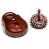 PolyHero Dice PolyHero Rogue - Dado da 20 Facce a Lucchetto - Stout Bronze
