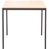AVANTI TRENDSTORE - Grosseto - Tavolo da pranzo con struttura in metallo e piano in legno laminato. Disponibile in 2 diverse dimensioni. Dimensioni LAP ca. 75x75x75cm