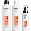NIOXIN Cura dei Capelli Sistema 4 Kit Trifasico 300ML - Cofanetti per Capelli