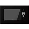 Cecotec Forno a Microonde da incasso digitale GrandHeat 2000 Built-In Nero, 700W, Incasso, 20 l, Grill, 9 funzioni preimpostate, Avvio rapido, Design elegante
