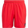 adidas Uomo Solid CLX Short-Length Swim Shorts, preloved Green/White, S