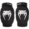 Venum Kontact Ellbogenschützer, Gomitiere Unisex Adulto, Nero, Schwarz/Silber