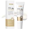 RAMCI ESSENTIALS Crema Contorno Occhi Antirughe per Occhiaie e Borse - Trattamento alla Bava di Lumaca con Ialuronato di Sodio e Niacinamide - Antiage Idratante e Defaticante Uomo e Donna, 15g
