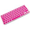 System-S - Cover in silicone AZERTY per tastiera francese MacBook Pro 13 15 iMac MacBook Air 13, rosa