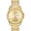 Armani Exchange orologio per uomo, movimento al quarzo e cassa orologio per 44 mm con cinturino in acciaio inossiorologio perbile, pelle o silicone, Tono oro