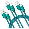 BASESAILOR Cavo USB C, Cavo USB Tipo C [3 Pezzi, 1/2/3M] Cavetto Caricatore Ricarica Rapida 3A Filo Caricabatterie Type C Carica per iPhone 15,iPad 10 Pro Air 5 Mini 6,Samsung Galaxy Z Flip Fold5,A56