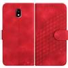 JayModCase Cover per Samsung Galaxy J530/J5 2017,Flip Custodia in Pelle PU con Kickstand Porta Carte Magnetica Chiusa Custodia per Galaxy J530 (Rosso)