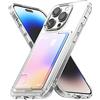 Ringke Fusion Card Compatibile con Cover iPhone 14 Pro (6.1''), Custodia Trasparente Porta Carte Sottile Antigraffio Retro Rigida Antiurto Paraurti TPU - Clear