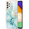 SEAHAI Cover per Samsung Galaxy A52s 5G / Samsung Galaxy A52 (4G/5G), Custodia Protettiva Ultra Sottile ed Elegante in Silicone TPU Flessibile, Glitter Colorful Cover Antiurto Case - Verde