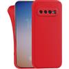 MyGadget Cover per Samsung Galaxy S10 Plus - Custodia Protettiva in Silicone Morbido - Case TPU Flessibile - Ultra Protezione Antiurto & Antiscivolo Rosso