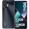 OBA Telefono Android OUKITEL C36, 12GB RAM 128GB ROM Espandibile 1TB, Display 6.56 HD, Batteria 5150mAh, Fotocamera 13MP, Dual SIM 3 Slot/5G-WiFi/GPS/Face ID/OTG, Efficienza Classe A