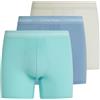 Calvin Klein Uomo Pantaloncini Boxer Confezione da 3 Boxer Brief Elasticizzati, Multicolore (Faded Denim, Celadon Tint, Beau Bl), L