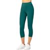 Merry Style Leggins Corti Donna 3/4 Pantaloni Capri Leggins Donna in Viscosa Traspirante, Pantaloncini Fitness Corti per Sportivi o Casual MS10-144 (Verde Smeraldo, L)