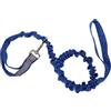 CAPASTEC Guinzaglio per Cani a Doppia Maniglia, Corda Riflettente in Nylon Elastico, Blu, Lunghezza 110-160cm Dia. 0.98 Pollici