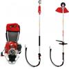 Blue Bird TJ 45 - Scuotitore con gancio a scoppio cm 180 motore a zaino Kawasaki - Scuotiolive
