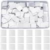 SOFPLATE 1 scatola 250 pezzi Piastrelle A Specchio Autoadesive Piccole Piastrelle A Specchio Da Parete Quadrate Piastrelle A Mosaico In Acrilico Argentato per Telefono Casa Cucina Camera Da Letto Tavo