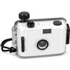 Denash Fotocamera a Pellicola Impermeabile, Fotocamera a Pellicola Leggera in ABS da 35 Mm Obiettivo retrò da 28 Mm F/9 a Scatto Singolo per il Nuoto (#1)