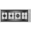 Foster Piano Cottura 4 fuochi a Gas da 111 cm Piano Inox Spazzolato