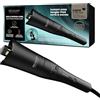 REVAMP Progloss Hollywood Curl, Arricciacapelli Rotante Automatico in Ceramica con Tecnologia Ionica per Onde Morbide o Ricci Definiti, Infuso con Oli Protettivi, Temperatura 150°C-210°C, Nero