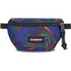 EASTPAK SPRINGER Marsupio, 2 L, Brize Palm Navy, Blu