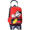Disney, multicolore, Zaino 38 + carrello